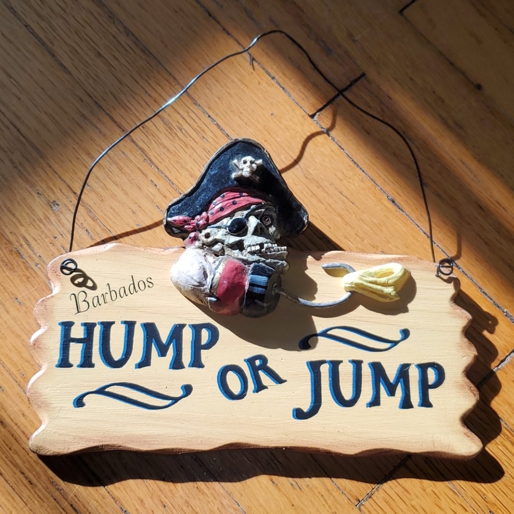 Pirate boat decor
